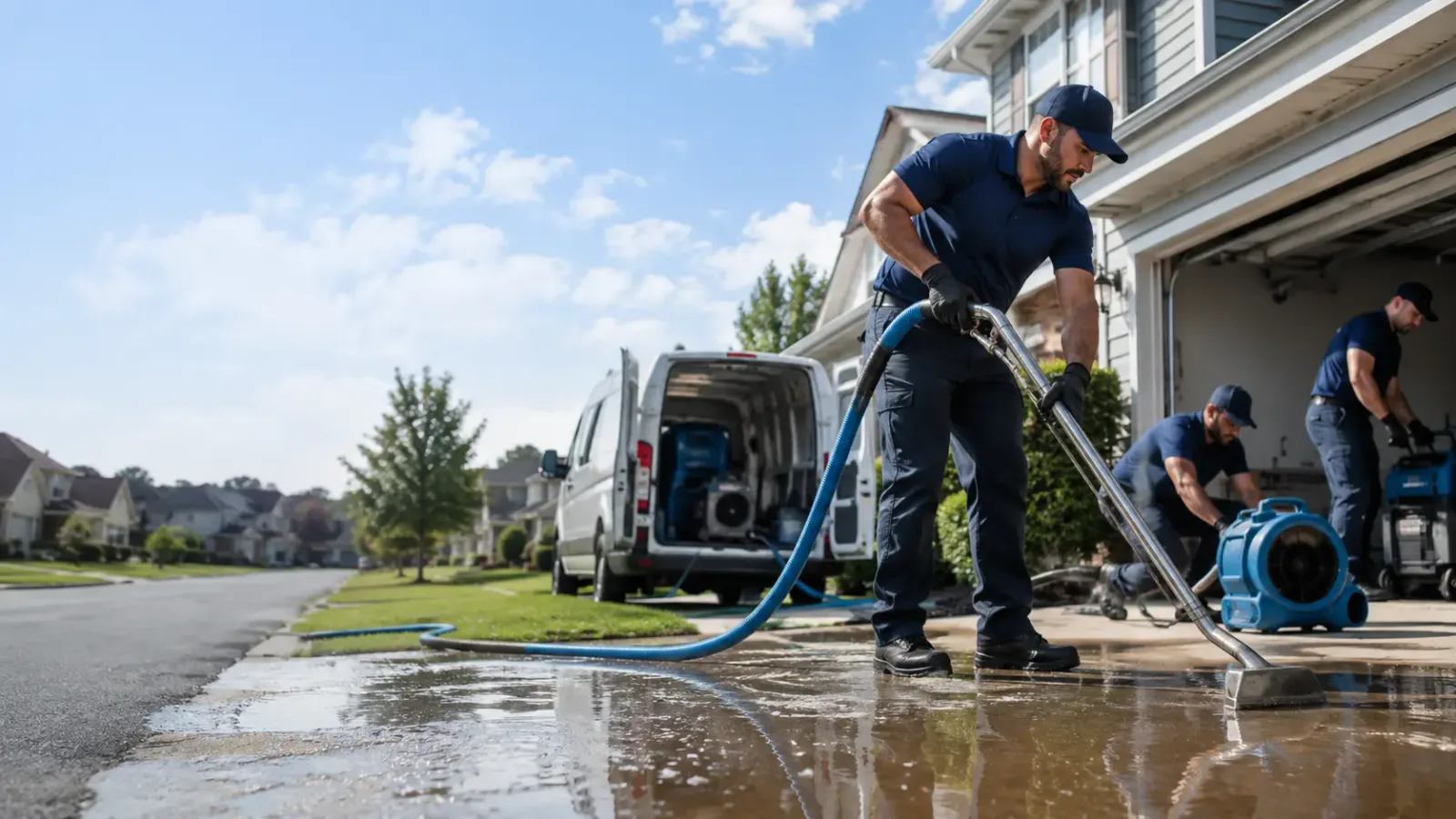 Flood Damage Restoration in Churubusco, IN